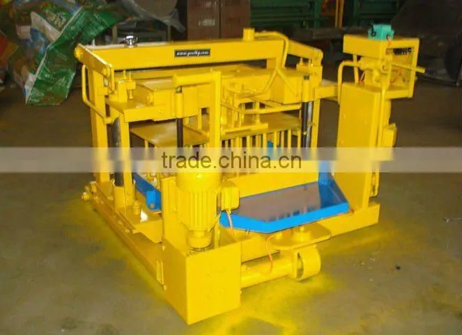 Egg laying brick machine QT40-3A mobile machine small scale industries machines