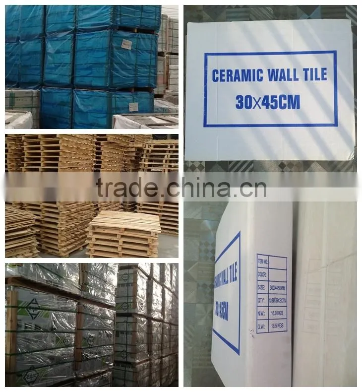 Hot sale inkjet printing ceramic wall tiles 300x450mm