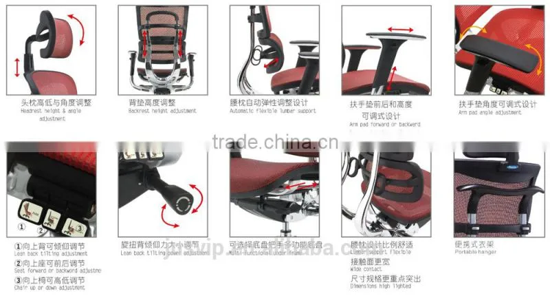 JNS-801 New Modern Mesh Office Chair