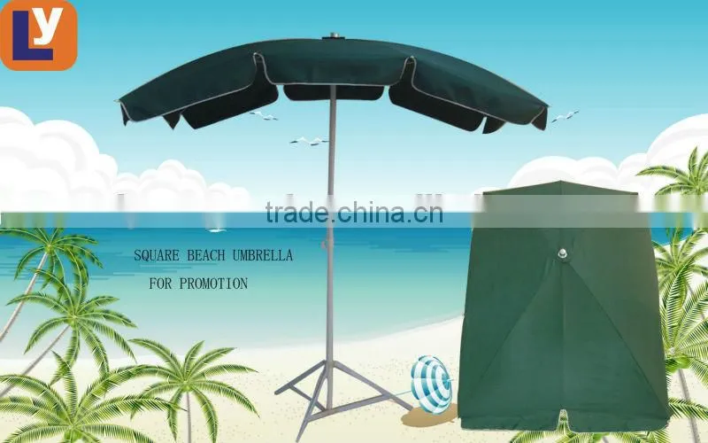 Rio 8 ft Square Total Sun Block Beach Umbrella