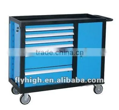 Steel Heavy Tools Trolly with 4 drawers/ Tools Cabinet