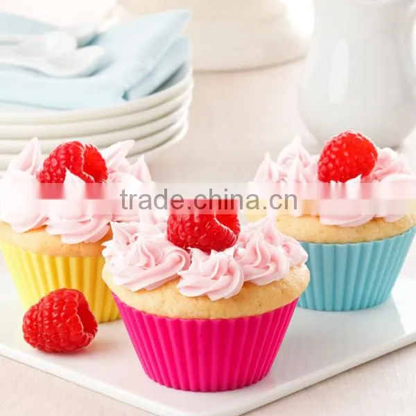 Round Silicone Cupcake Liner/Muffin Cake Mold/Muffin Cups