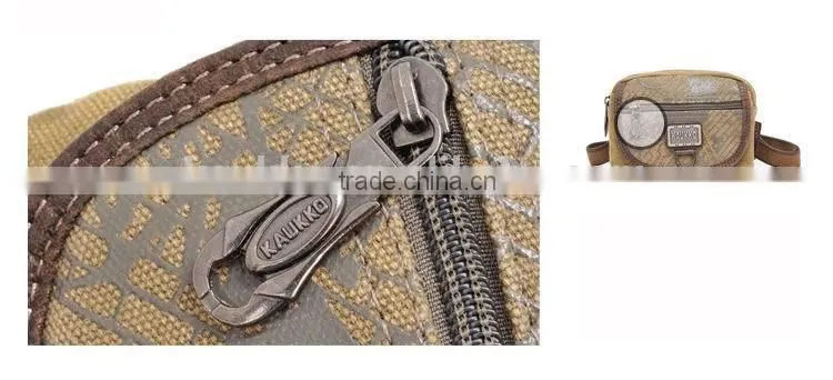 2015 Messenger Bag Style Unisex Canvas Waist Sing Bags