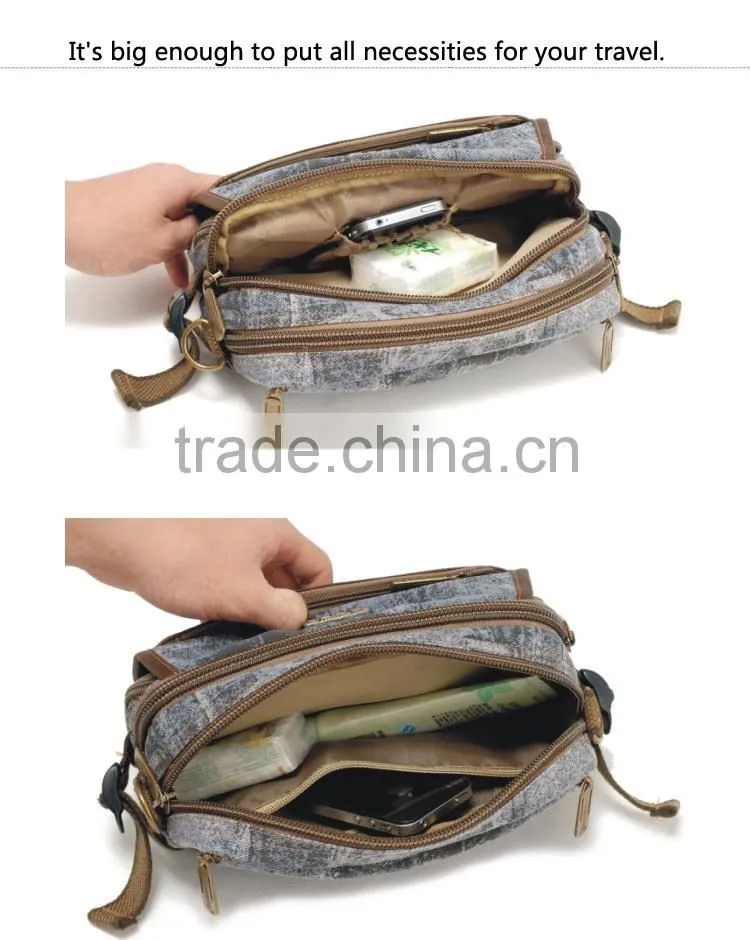 Fashion Military Waterproof Backpack Waxed Canvas Duffel Bag Waterproof Waist Bag