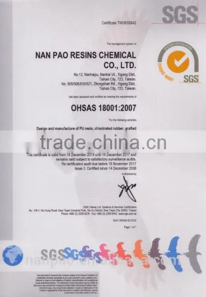 NANPAO Advanced Yellow Transparent solvent based Chloroprene rubber Adhesive For Woodworking
