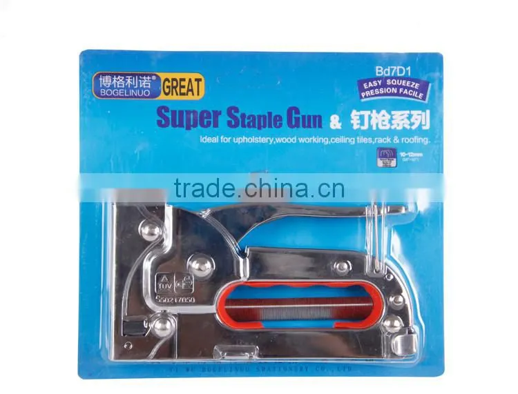 BGN-BD7D1 Bogelinuo Sharp Shooter Heavy Duty Staple Gun for Stretched Canvas