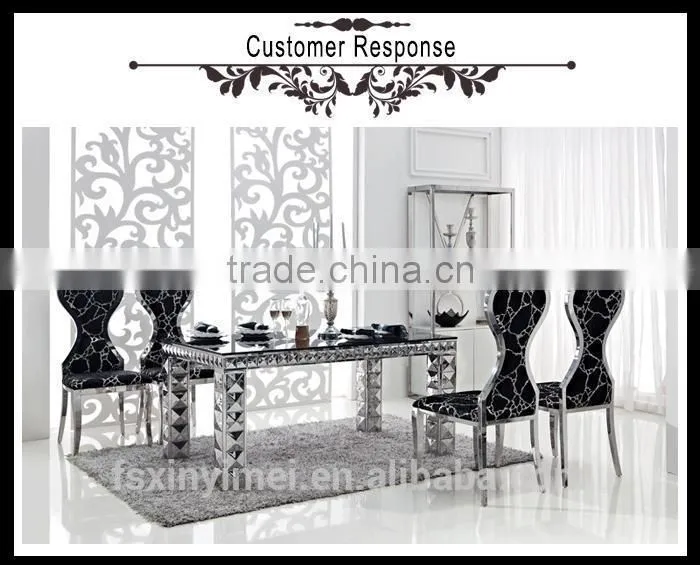 high grade stainless steel dining chairs made in Foshan