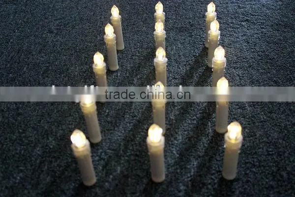 high quality battery remote control color changing led candle