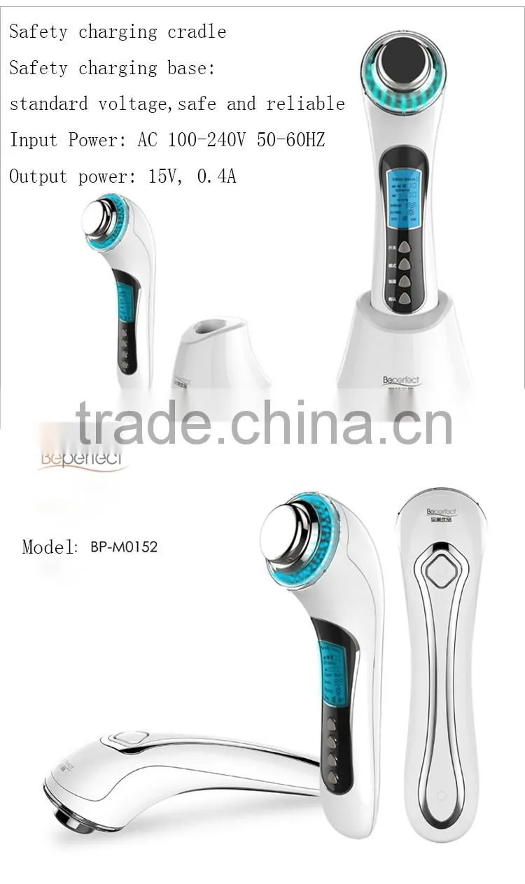 BP0153 Portable home use 3Mhz Ultrasound women Beauty machine for Face Deep Cleansing Face Lift Acne Treatment anti wrinkle