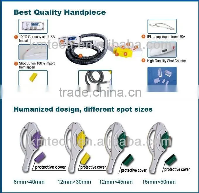 vertical 808 diode laser ipl hair removal