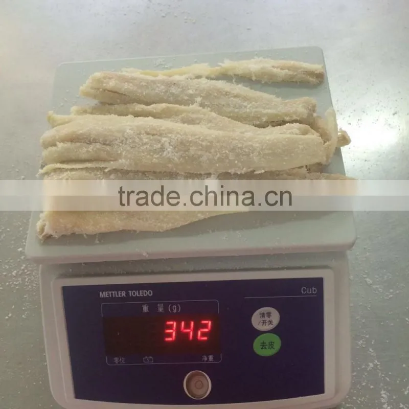 Salted dried alaska pollock fillet fish seafood