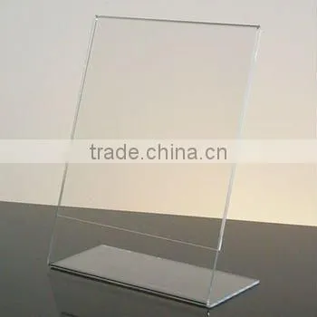 clear plastic price label holder