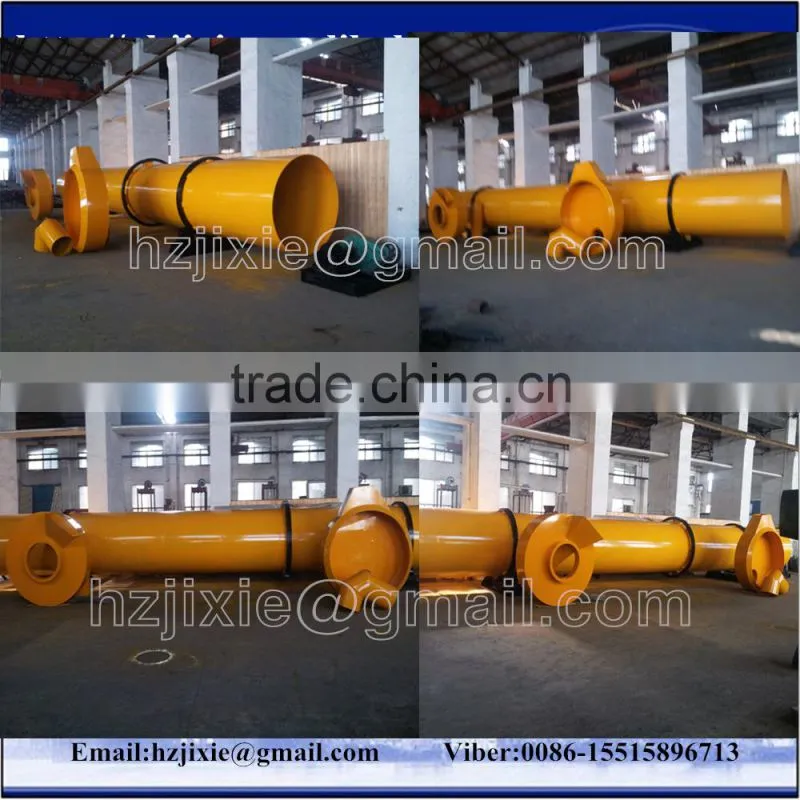 Rotary drum dryer used for silica sand/iron ore/fly ash/pomace