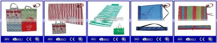 Cheap foldable sand free beach mat
