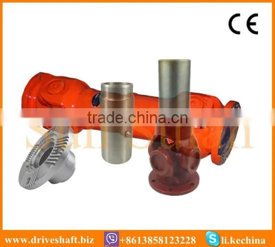 SWP,SWC,WSD,WS universal coupling/cardan shaft coupling (with split bearing pedestal) with CE certifation