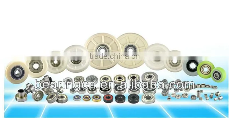 Chinese nylon roller,sliding door track pulley wheels