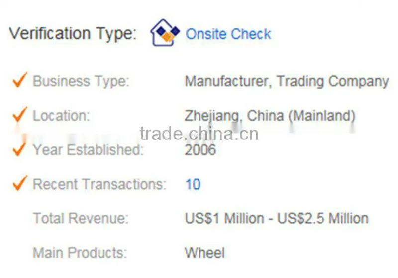 Forklift 4PC 5.00-10 Steel Jiujiu Wheel Rim
