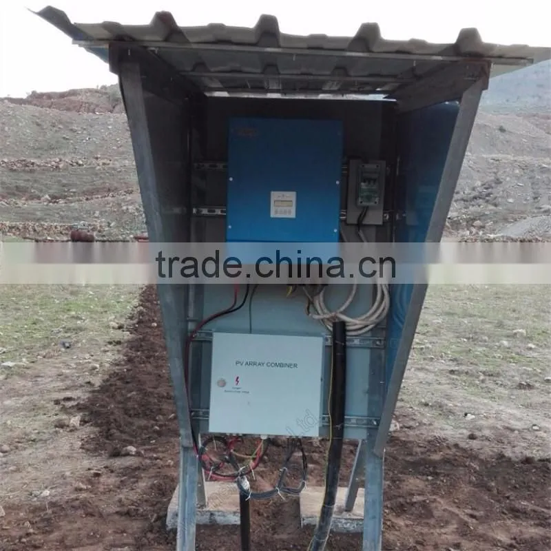 Jntech New Irrigation Project 18.5kW Solar Agricultural Pumping System in Jordan