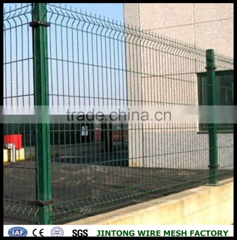 metal fence posts/garden landscaping fence/3d fence panel