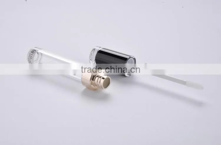 UV collar lipgloss tube with sponge head