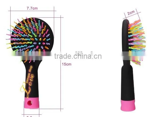 Rainbow Color Airbag Hair Comb Massage Comb hair Magic Comb