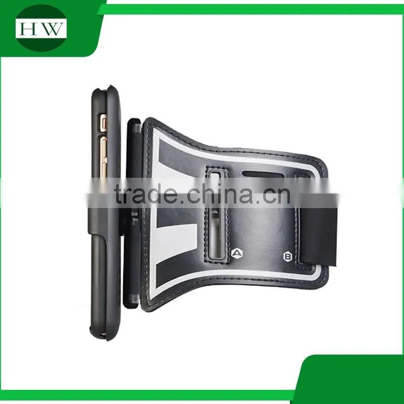 90 degree rotation mobile phone running armband case