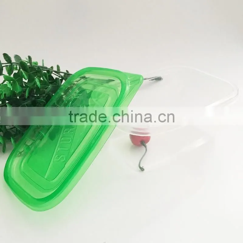 Hot sale pp spices plastic containers with airtight lid