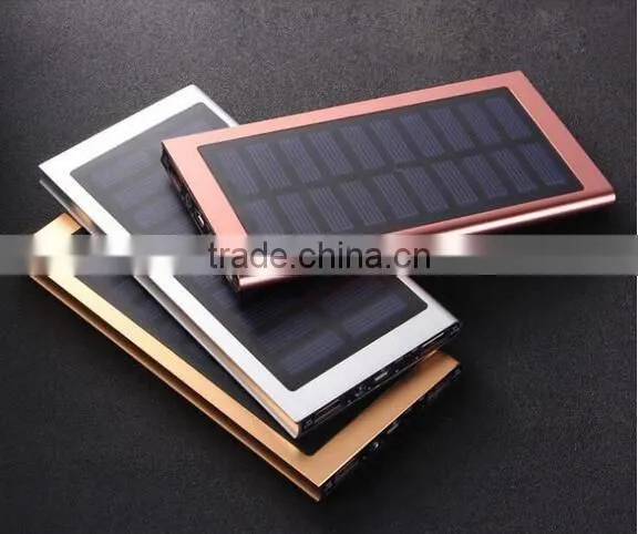 20000 mah extrathin solar power bank solar power all in one solar charger solar power bank for mobiles
