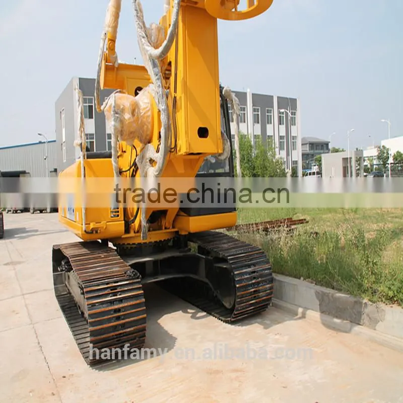 HF128A hydraulic rotary drilling rig max piling depth 56m piling diameter 600-1600mm engineer oversea service ok