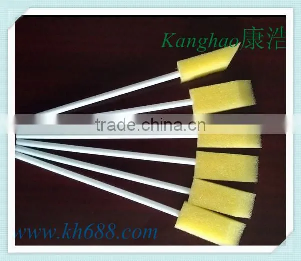 Factory directly sell sponge oral swab,sterile swab, foam tipped oral swabs,disposable oral swabs,medical foam