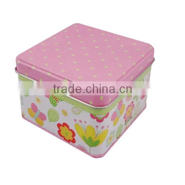 square wholesale tin boxes
