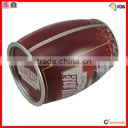 factory hot sale antique coffee tin cans
