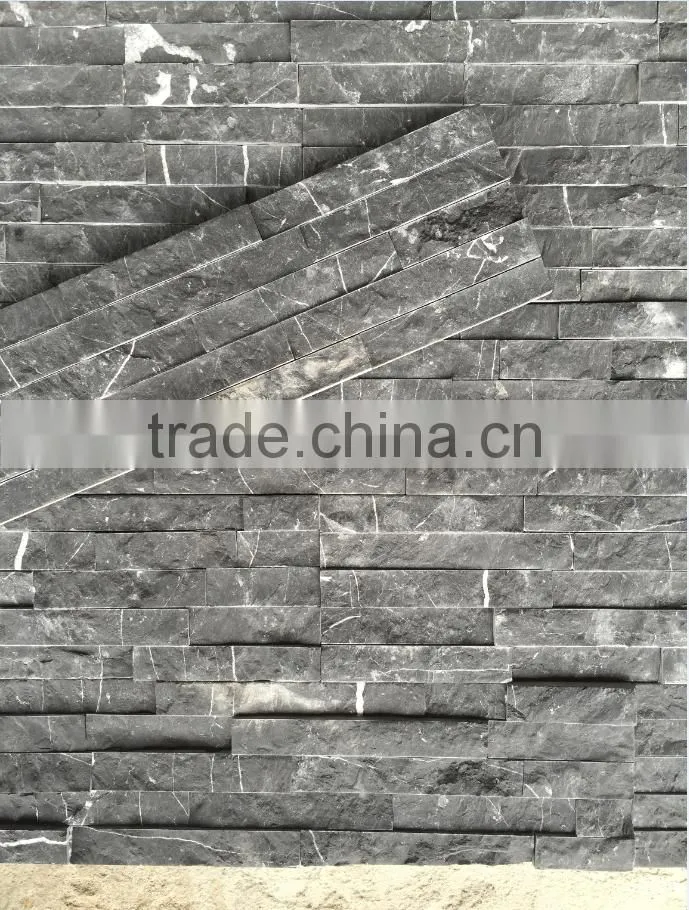 Hot sell Nero marquina natural marble stone cultural stone