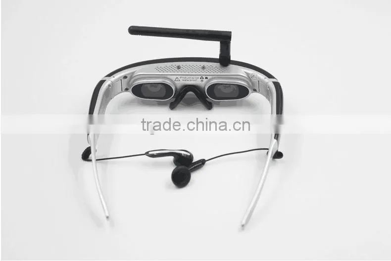 HD 5.8GHz Wireless Eyewear Video Glasses For FPV Racing Drone Glasses Support 68inch Full Color LCOS Screen