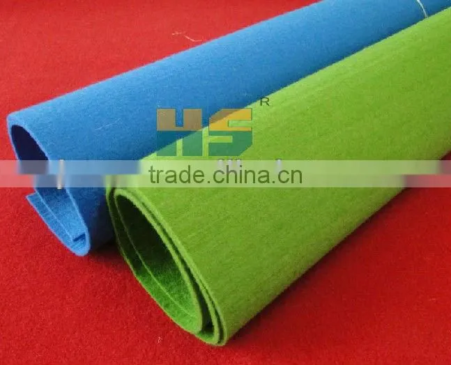 polyester felt in roll with any color