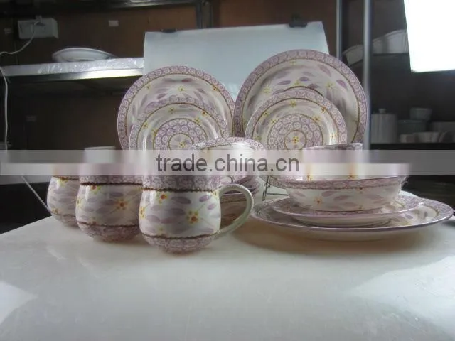 16pcs dinner set with design