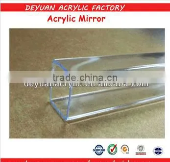 hot sale transparent hollow acrylic tube/acrylic square tube
