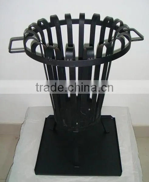 Eastern Europe popular garden cast iron firebasket