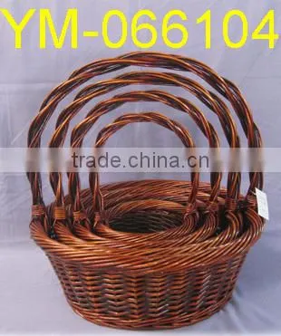 Willow Flower Basket Wholesale