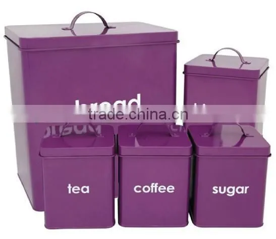 Sugar Coffee Tea Canister