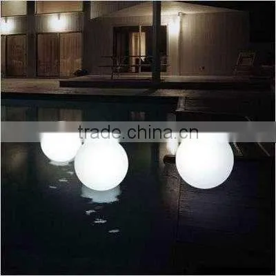 circular color changing outdoor garden floor led ball lights