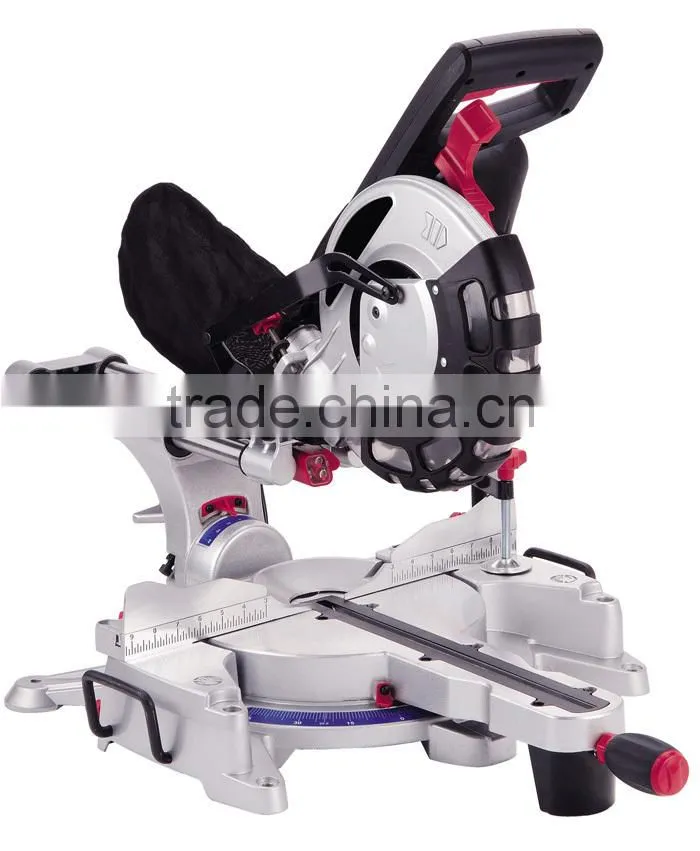 255mm 10" 1800w Wood Cutting Power Electric Saw Aluminium Cutting Sliding Mitre Saw