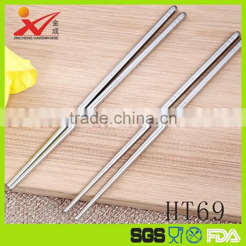 HT69 New Stainless Steel Healthy Chopsticks Gift Bulk Wholesale