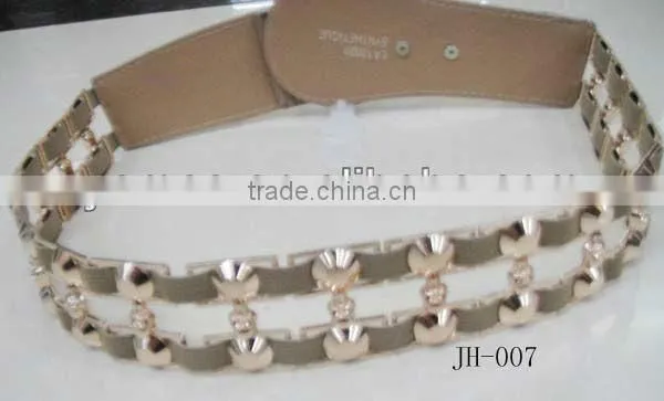 newest young girls rivet studded belts