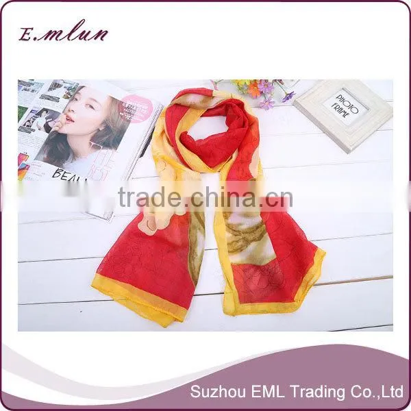 2016 spring summer fashion high-grade lady scarf woman wholesale scarf