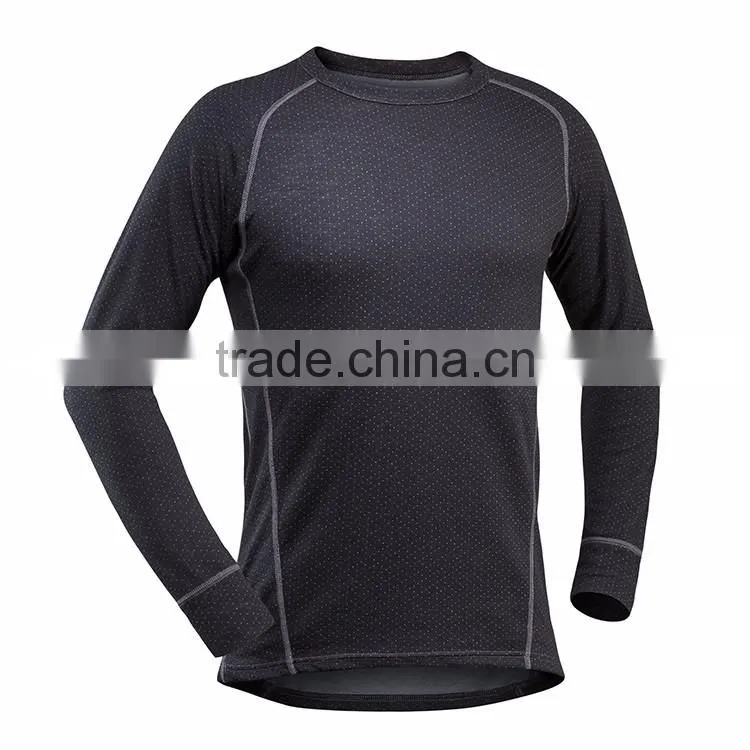 2017 High Quality Mens Long Sleeved Breathable Sport wear T Shirt