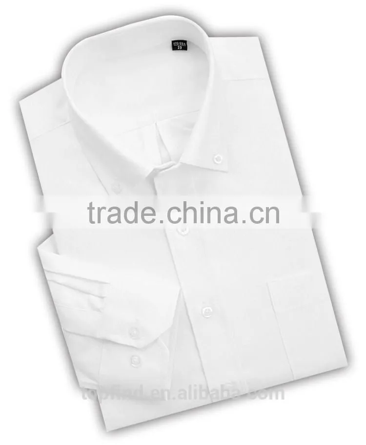 Fashion classic long sleeve popular brand oxford man shirts