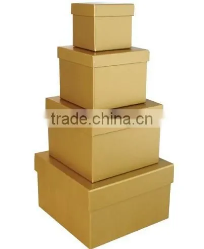Gift Jewelry Box In Box Multi Layers 4 In 1 Set Square For Lover