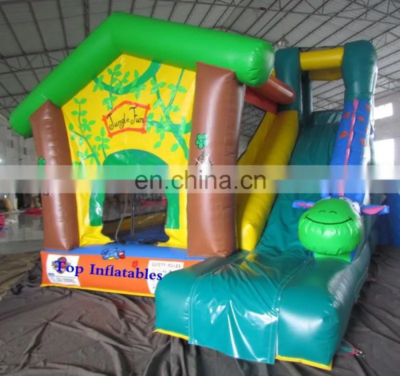 Inflatable cartoon combo jumping inflatable jumping combo for kids