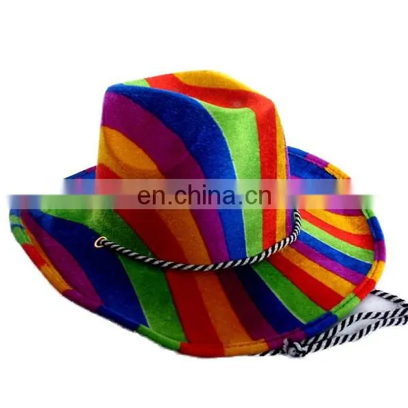 MCH-2099 Party Carnival novelty cheap adult pattern floppy hat wide brim fedora hat